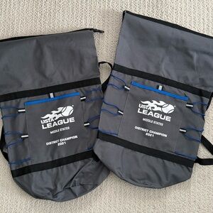 Gray League Duffel Bag